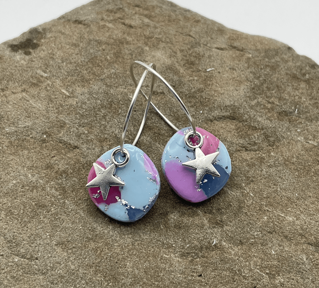 Misty star hoops 