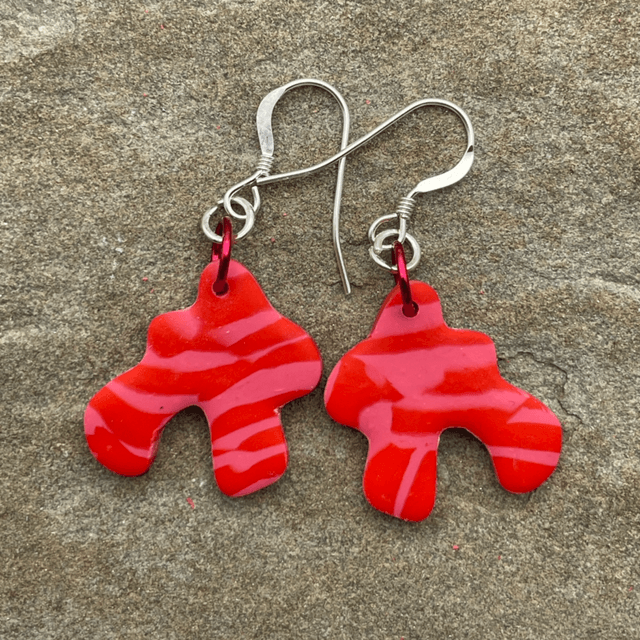 Splat earrings