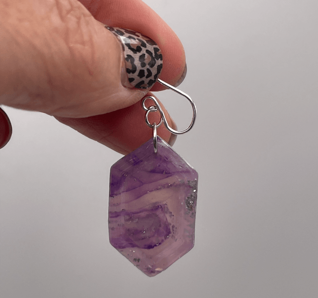 Midi hexagon dangles 