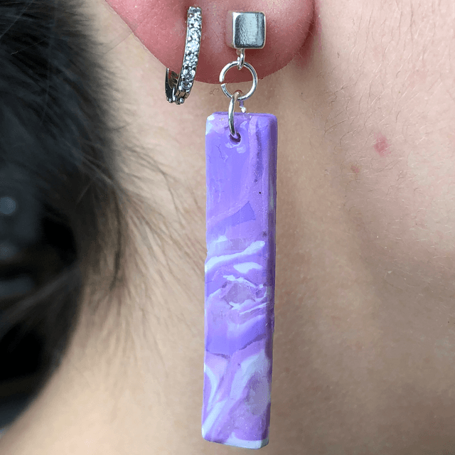 Lavender medium bar drops 