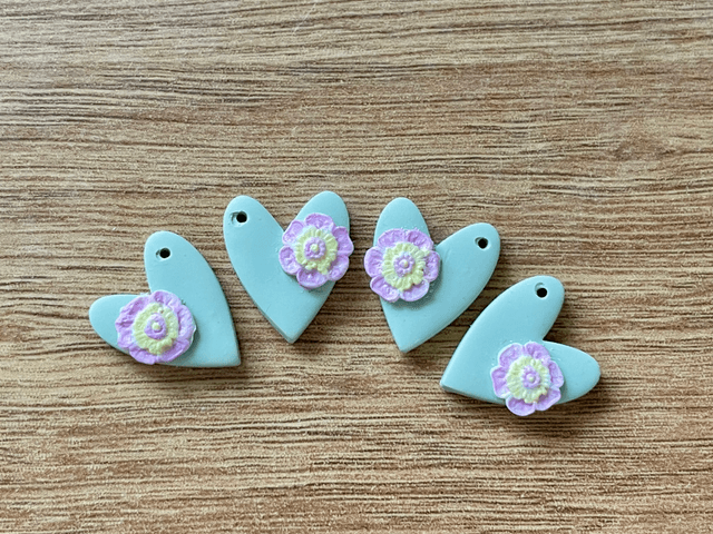 Heart dangles