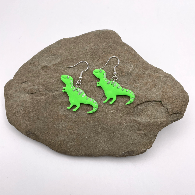 Green & silver T-Rex 