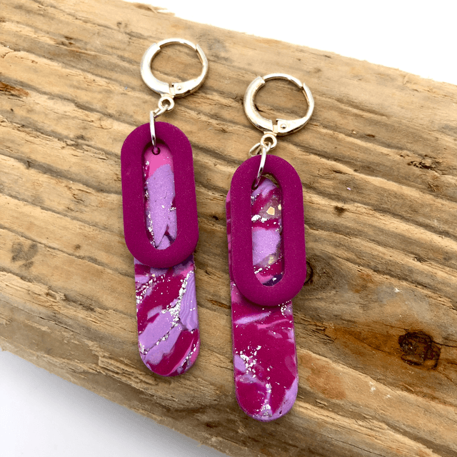 Magenta mix linky drops 