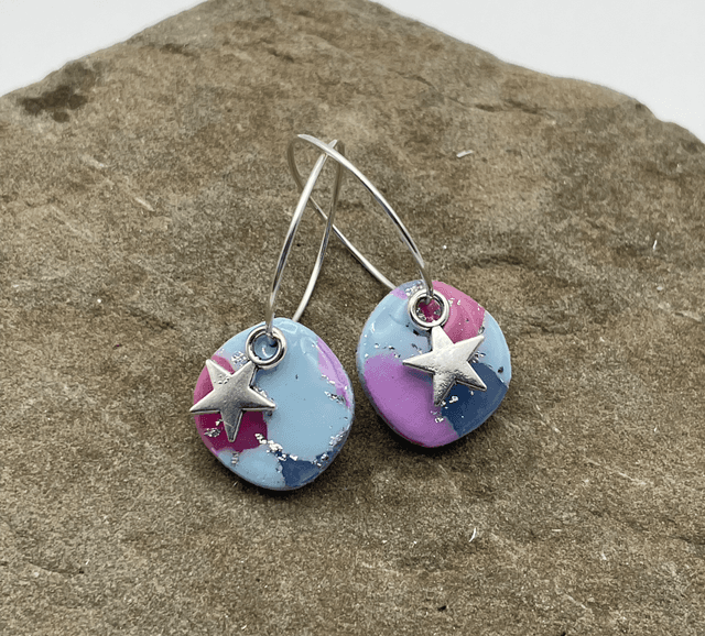 Misty star hoops 
