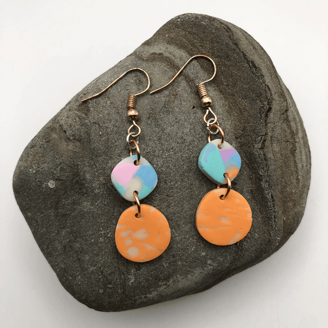 Glow in the double drops-orange