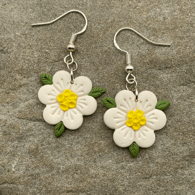 Blossom statement danglies #2