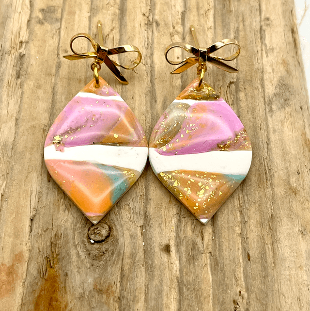 Midi bow stud drops 