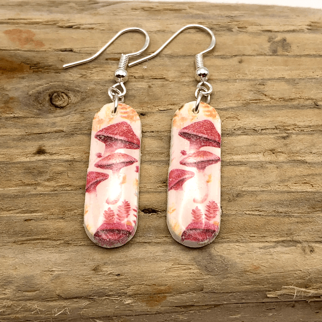 Red mushroom long drops