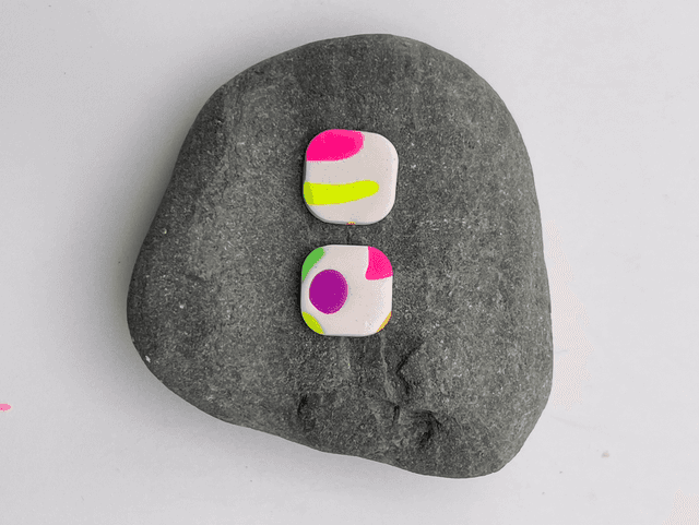 Soft square studs