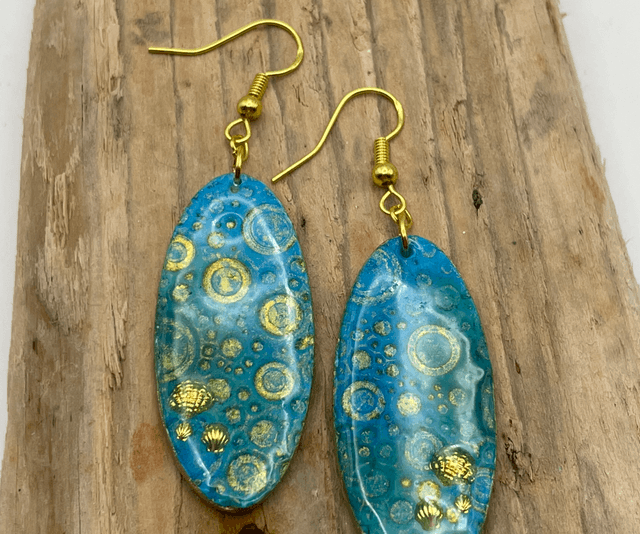 Bubbly clam ovals 