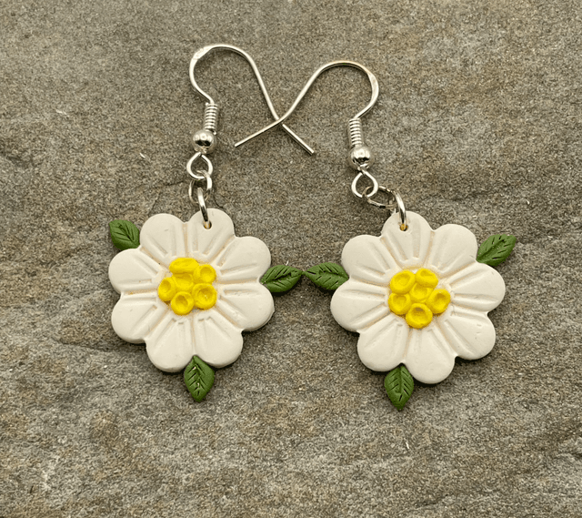 Blossom statement danglies #1