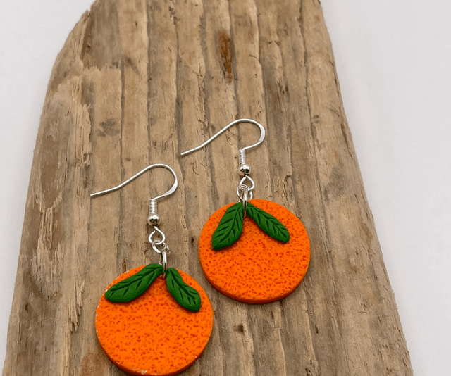 Large dangly oranges