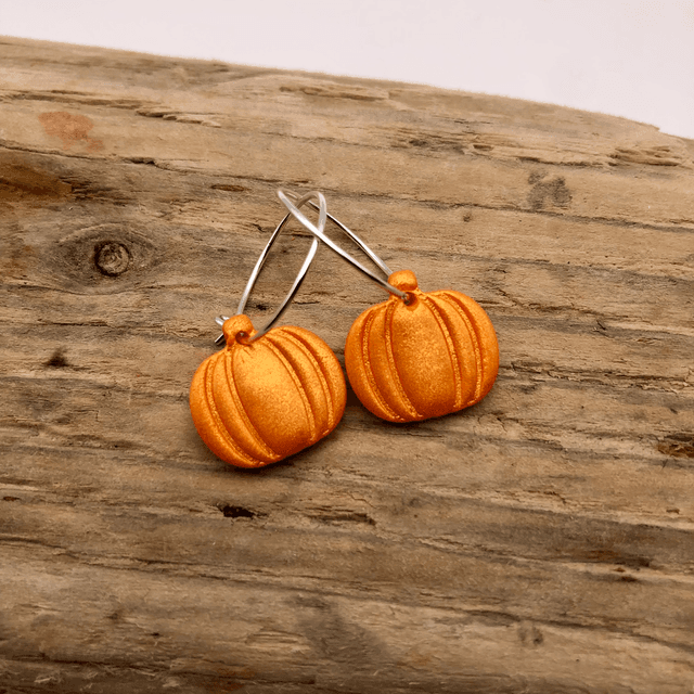 Orange shimmer pumpkins