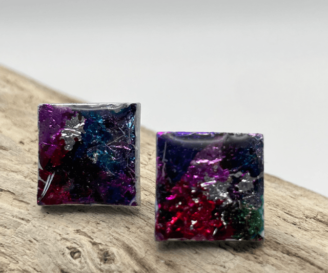 Large square studs #1